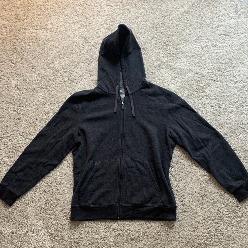Tek Gear Men's Black Zip-Up Sweater